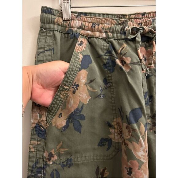 Anthropologie Boho Floral Print Pull-on Jogger Pants size S - Picture 5 of 9